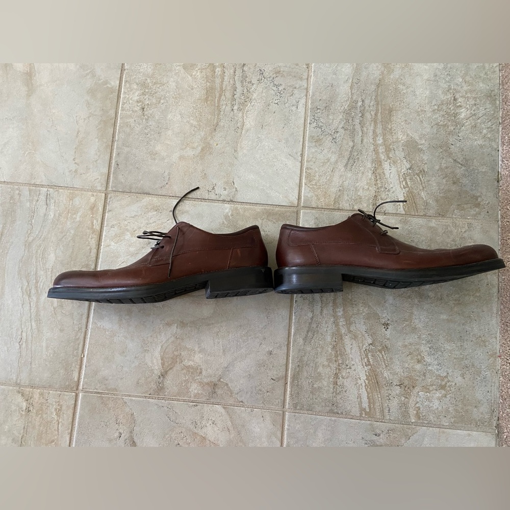Brown Cole Haan Waterproof Dress Shoes Mens Size 8.5